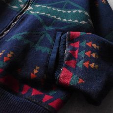 画像7: 1990s PENDLETON ネイティブ柄ウールジャケット　 "MADE IN USA"　 表記L  (7)