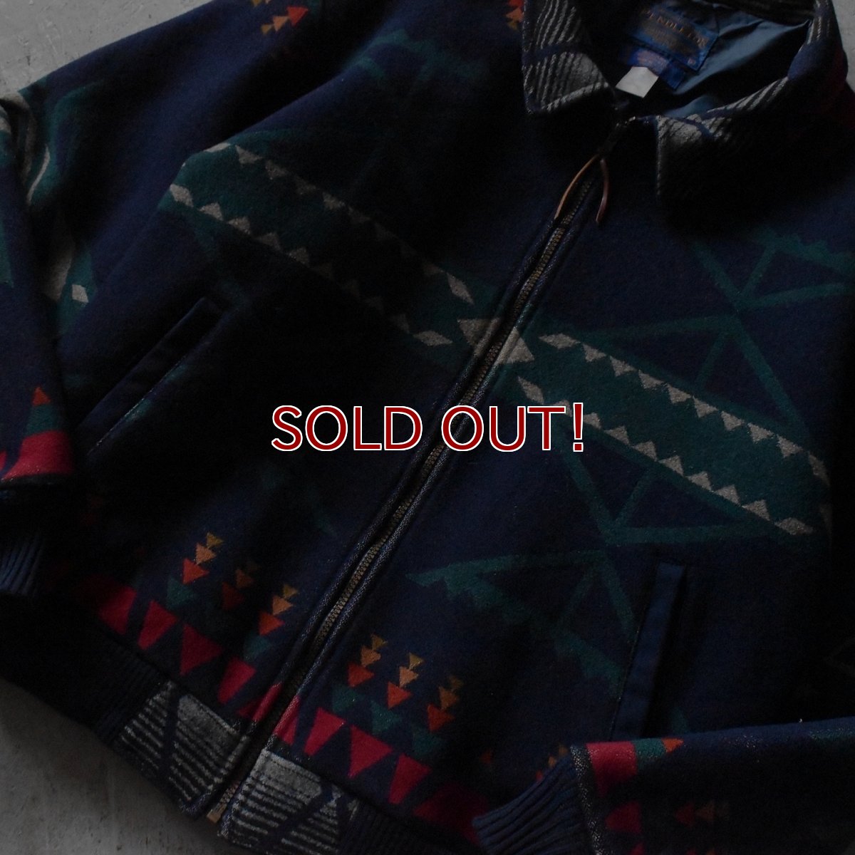画像5: 1990s PENDLETON ネイティブ柄ウールジャケット　 "MADE IN USA"　 表記L  (5)