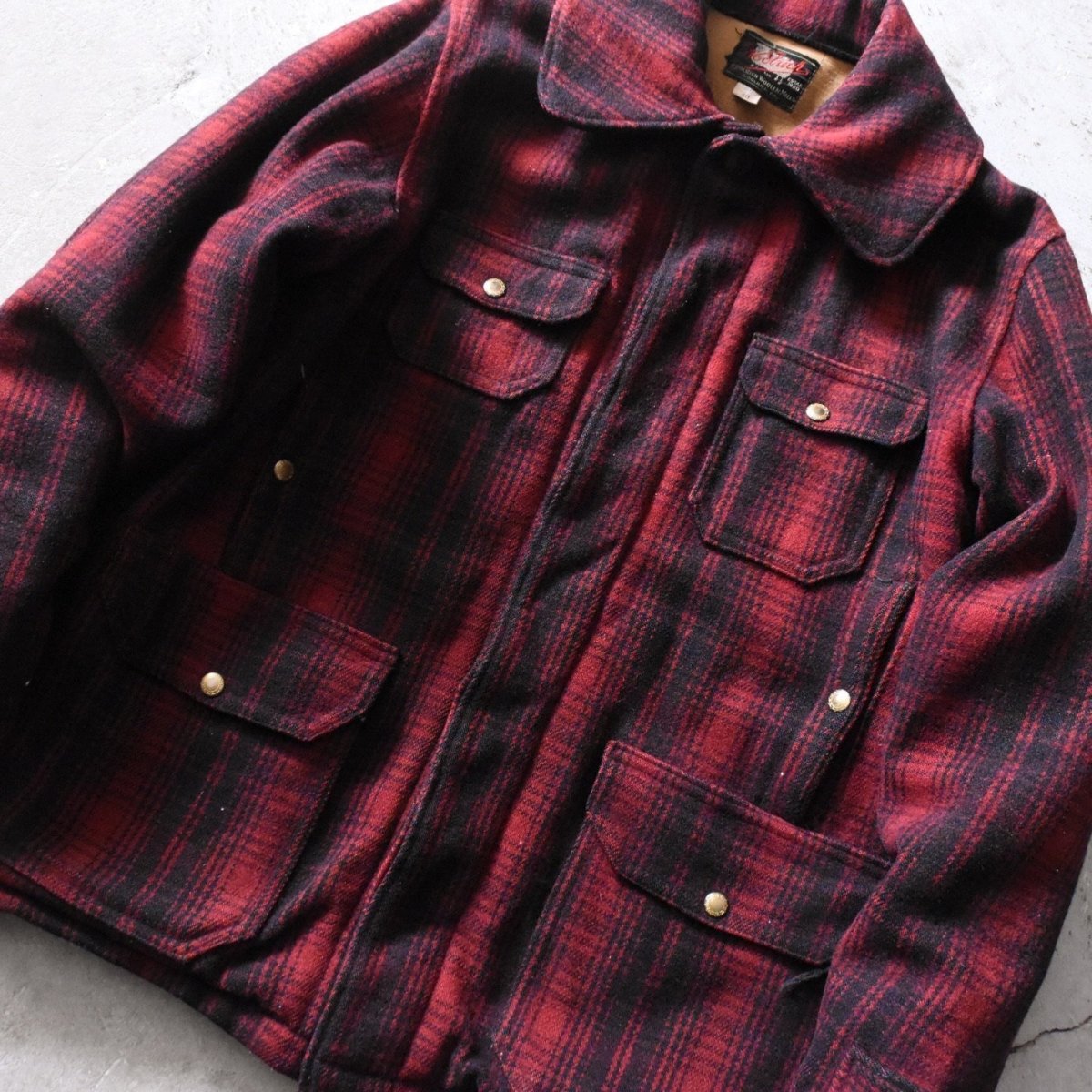 画像8: 1930s Woolrich 503ハンティングコート　 表記40  (8)