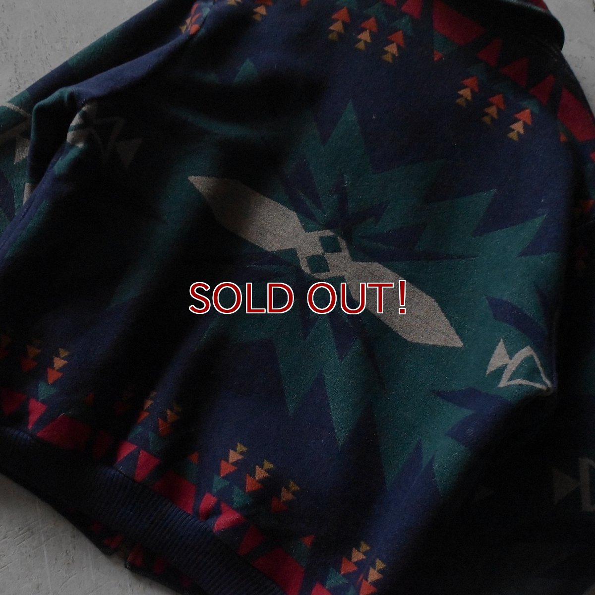 画像14: 1990s PENDLETON ネイティブ柄ウールジャケット　 "MADE IN USA"　 表記L  (14)
