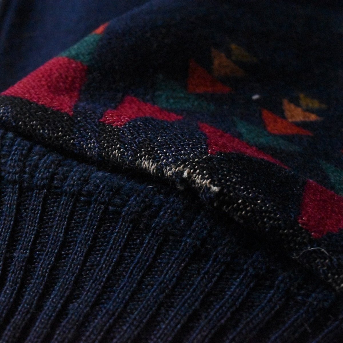 画像13: 1990s PENDLETON ネイティブ柄ウールジャケット　 "MADE IN USA"　 表記L  (13)