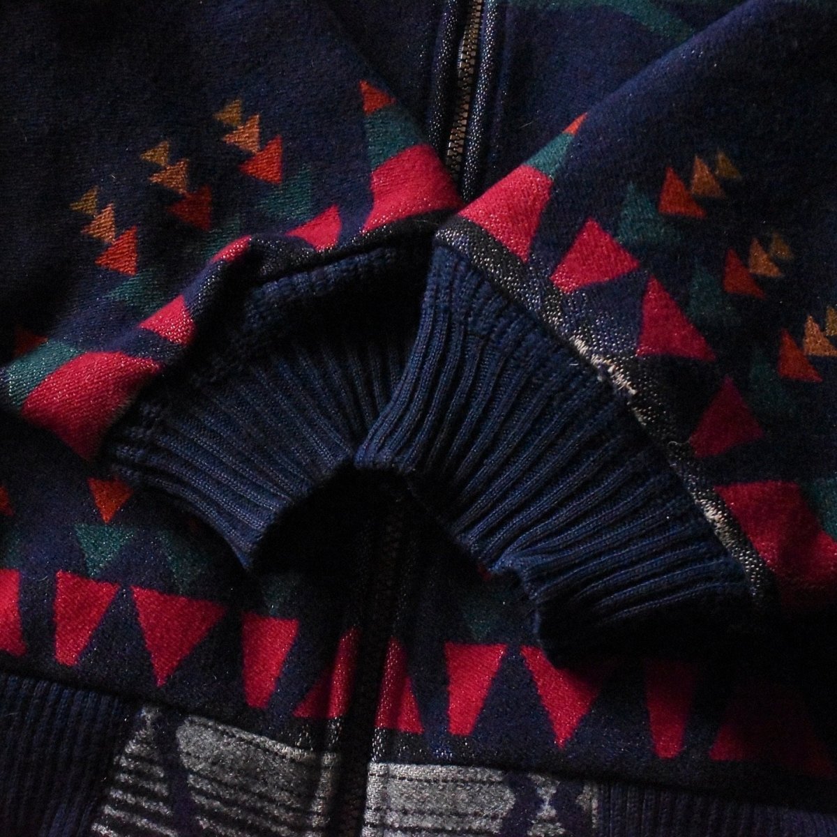 画像10: 1990s PENDLETON ネイティブ柄ウールジャケット　 "MADE IN USA"　 表記L  (10)