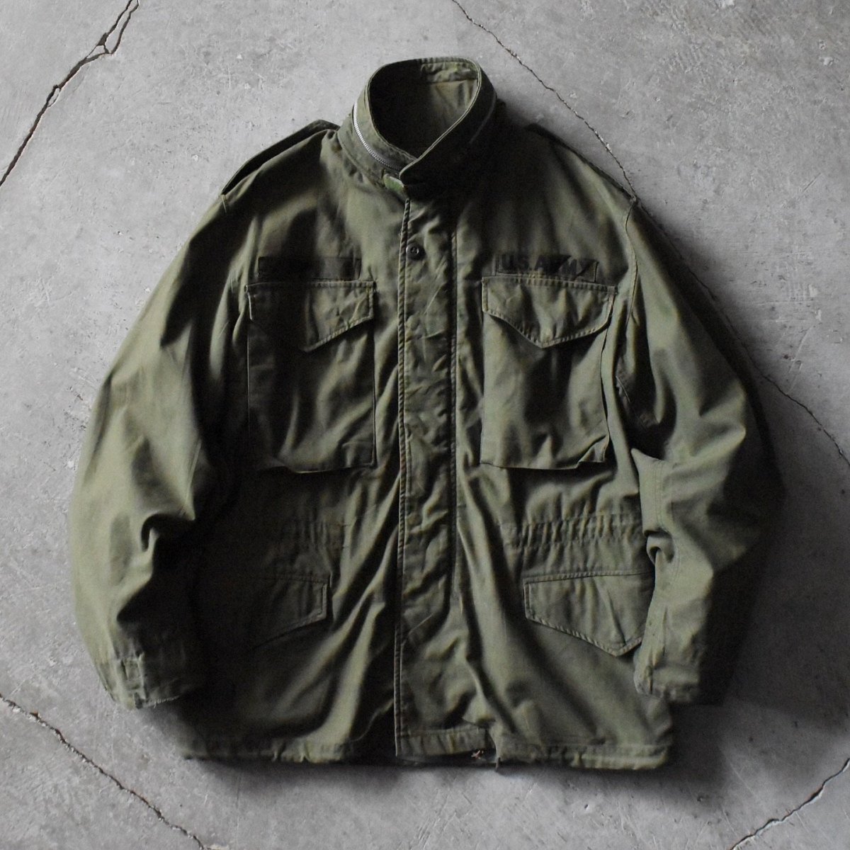 画像4: 1960s US.ARMY M-65 フィールドジャケット　 "2ND MODEL /GRAY LINER"　 表記SMALL-SHORT  (4)