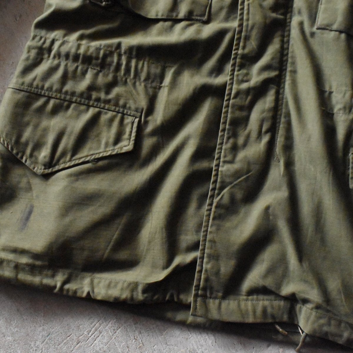 画像16: 1960s US.ARMY M-65 フィールドジャケット　 "2ND MODEL /GRAY LINER"　 表記SMALL-SHORT  (16)