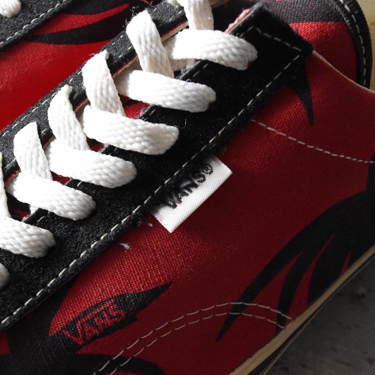 画像3: 1990s VANS ガンジャ柄オールドスクール(JAZZ)　 "MADE IN USA"　 表記US10  (3)