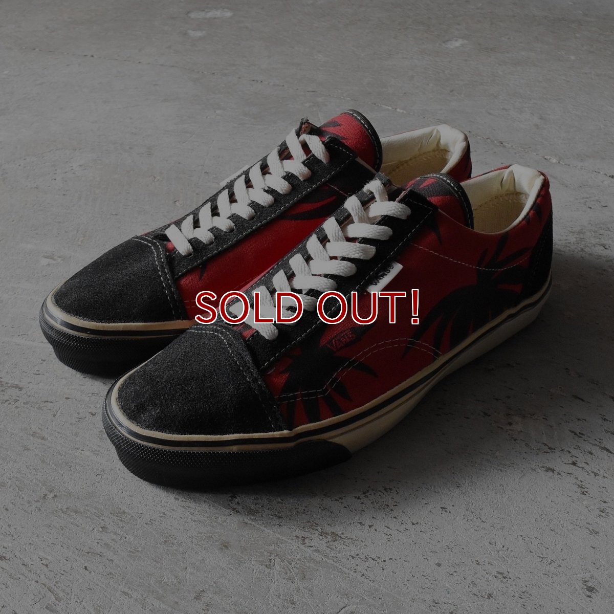 画像1: 1990s VANS ガンジャ柄オールドスクール(JAZZ)　 "MADE IN USA"　 表記US10  (1)