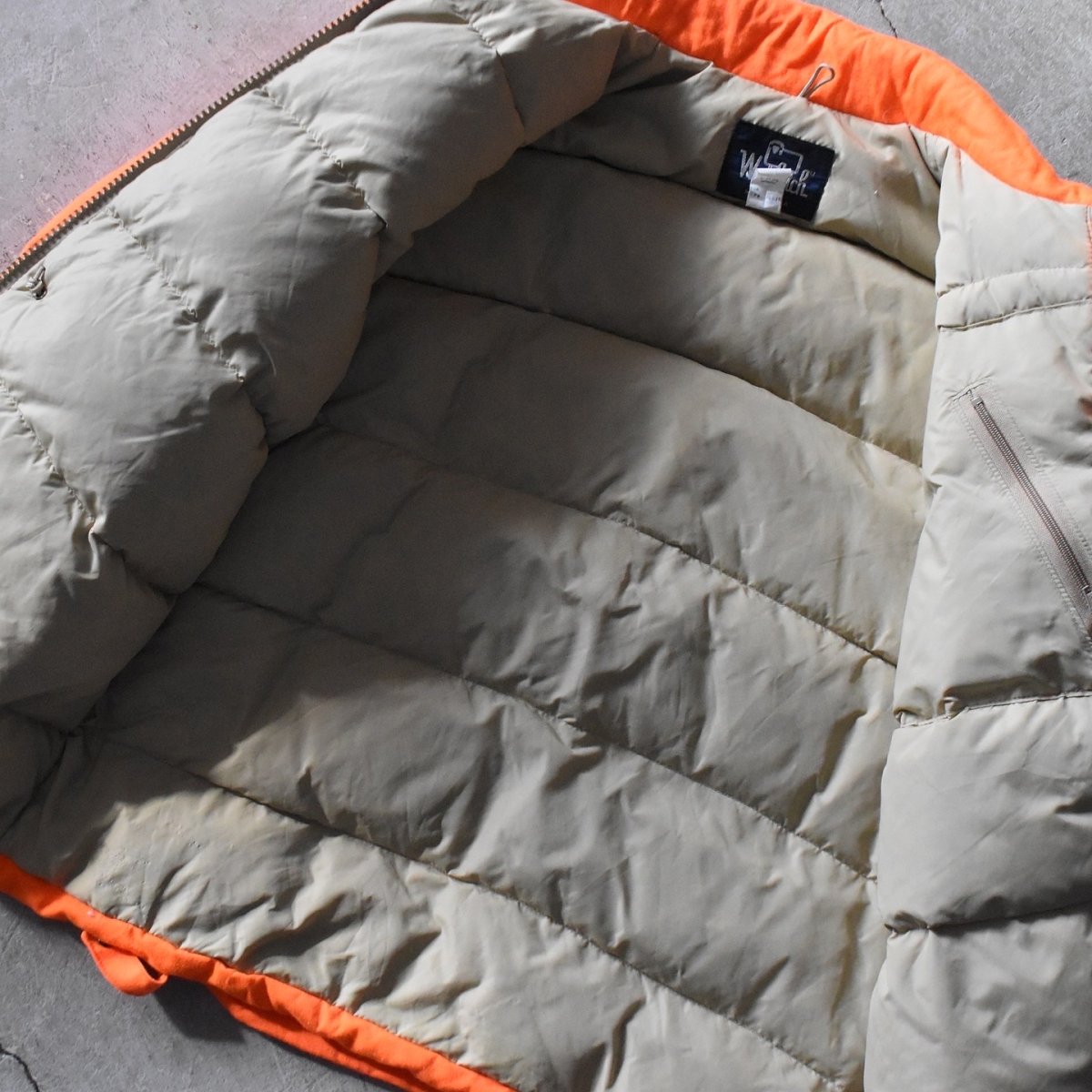 画像3: 1980s Woolrich ハンティングダウンジャケット　 "MADE IN USA"　 表記L  (3)