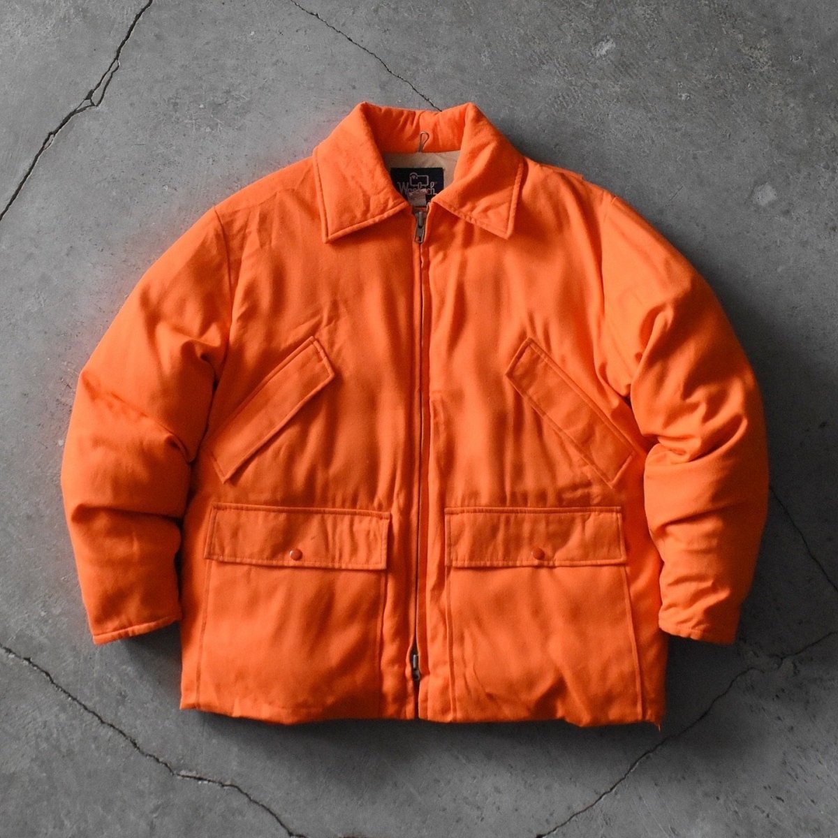 画像1: 1980s Woolrich ハンティングダウンジャケット　 "MADE IN USA"　 表記L  (1)