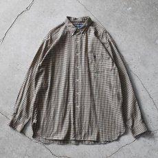 画像1: Ralph Lauren ボタンダウンシャツ　 "MCMEEL"　 表記XL  (1)