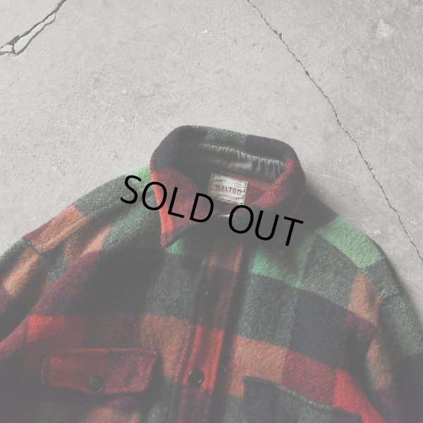 画像3: 1960s MELTON ウールシャツ　 "MADE IN USA"　 実寸L 