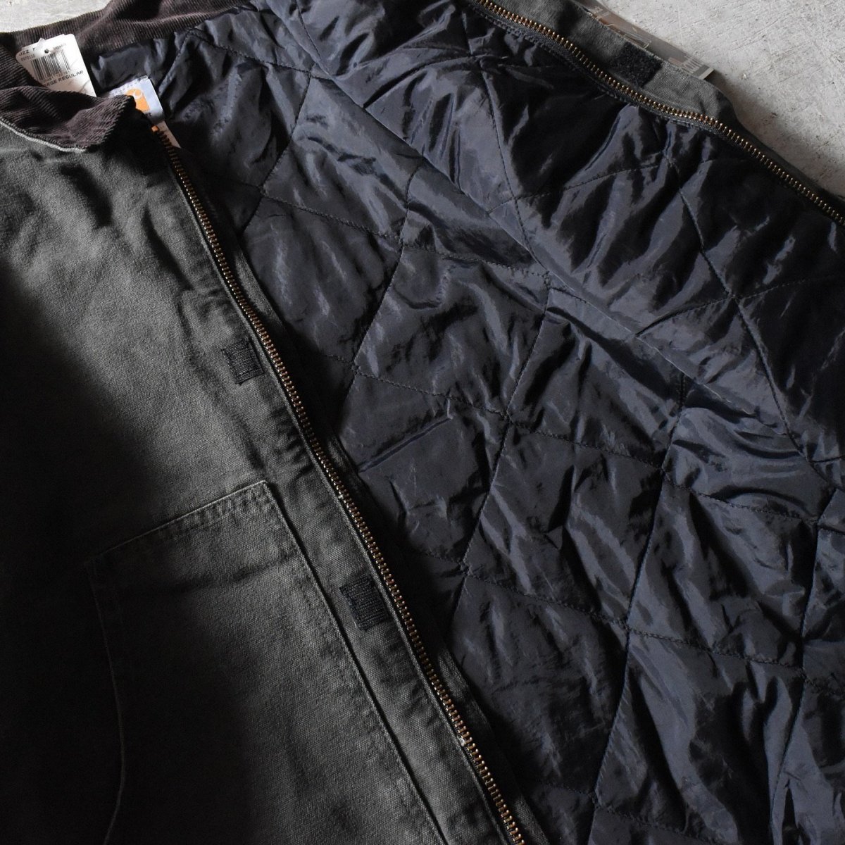 画像12: DEAD STOCK　 Carhartt トラディショナルジャケット　 "MADE IN USA"　 表記4XL  (12)
