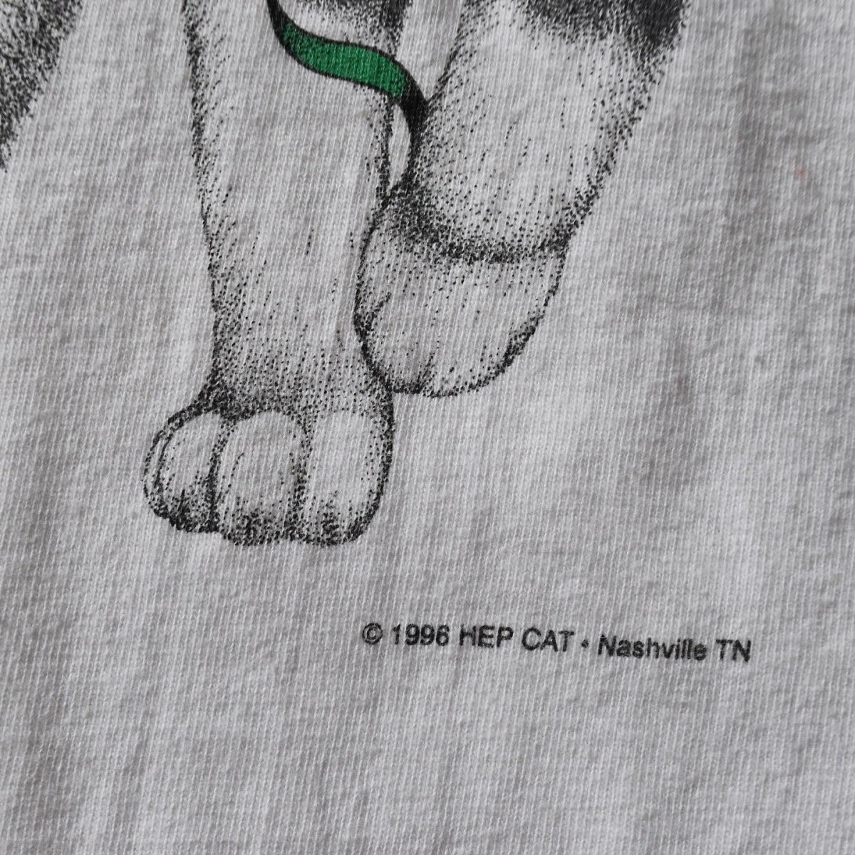 画像6: 1990s MERRY CHRISTMAS ねご L/S Tシャツ　 表記L  (6)