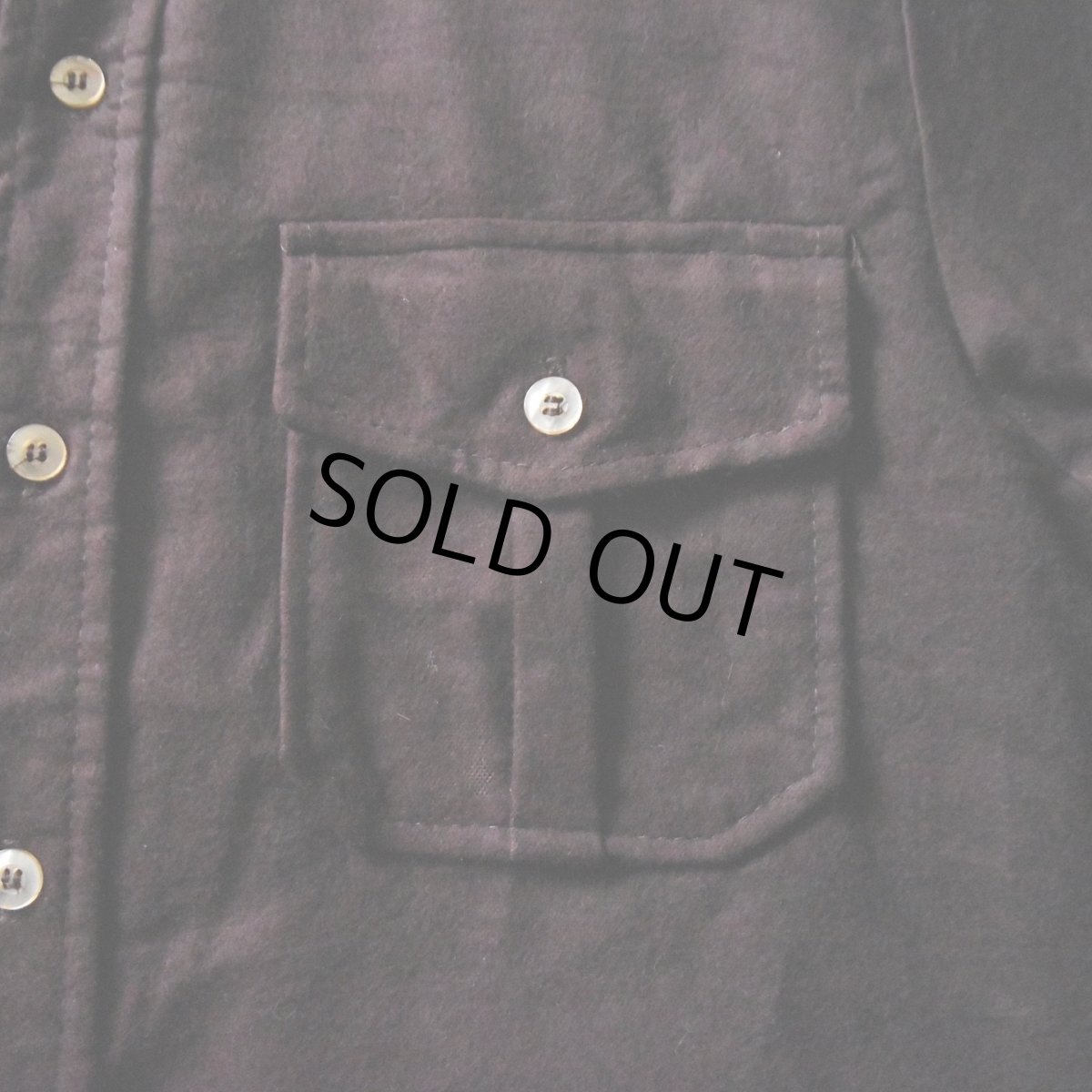 画像7: DEAD STOCK　 1980s EDDIE BAUER シャモアクロスシャツ　 "MADE IN USA"　 表記M  (7)