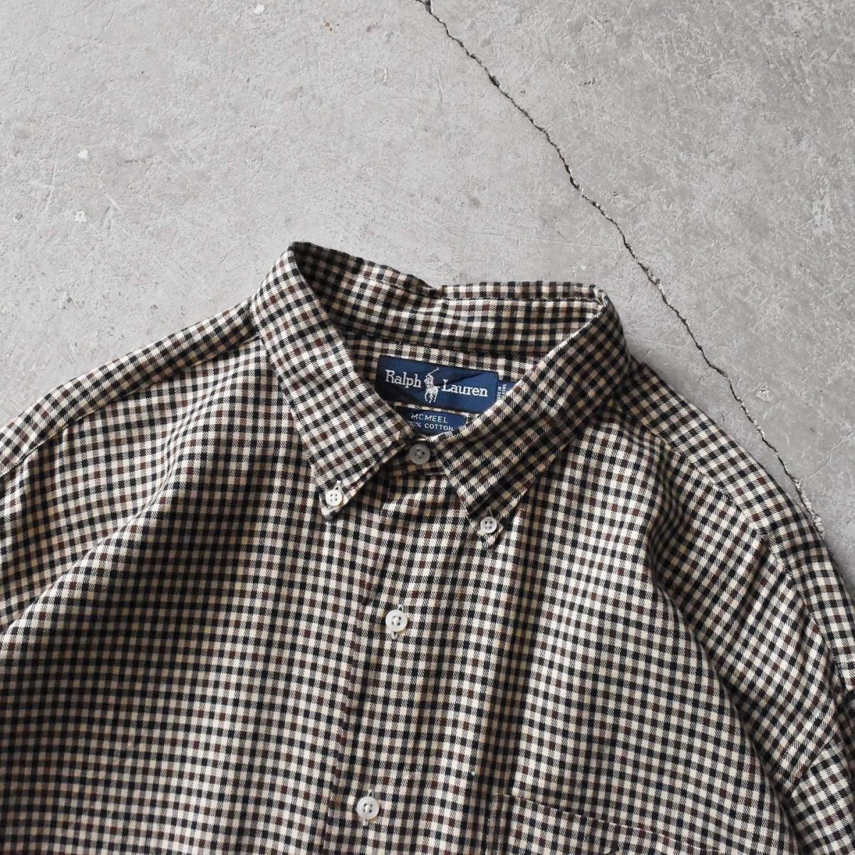 画像4: Ralph Lauren ボタンダウンシャツ　 "MCMEEL"　 表記XL  (4)