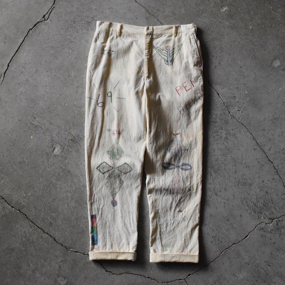 画像1: 1960s コーデュロイメモリアルパンツ　 "MADE IN USA"　 実寸W31  (1)