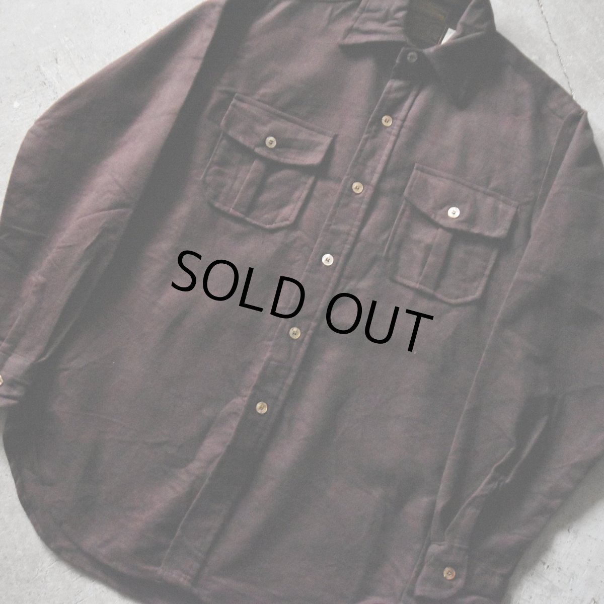 画像6: DEAD STOCK　 1980s EDDIE BAUER シャモアクロスシャツ　 "MADE IN USA"　 表記M  (6)