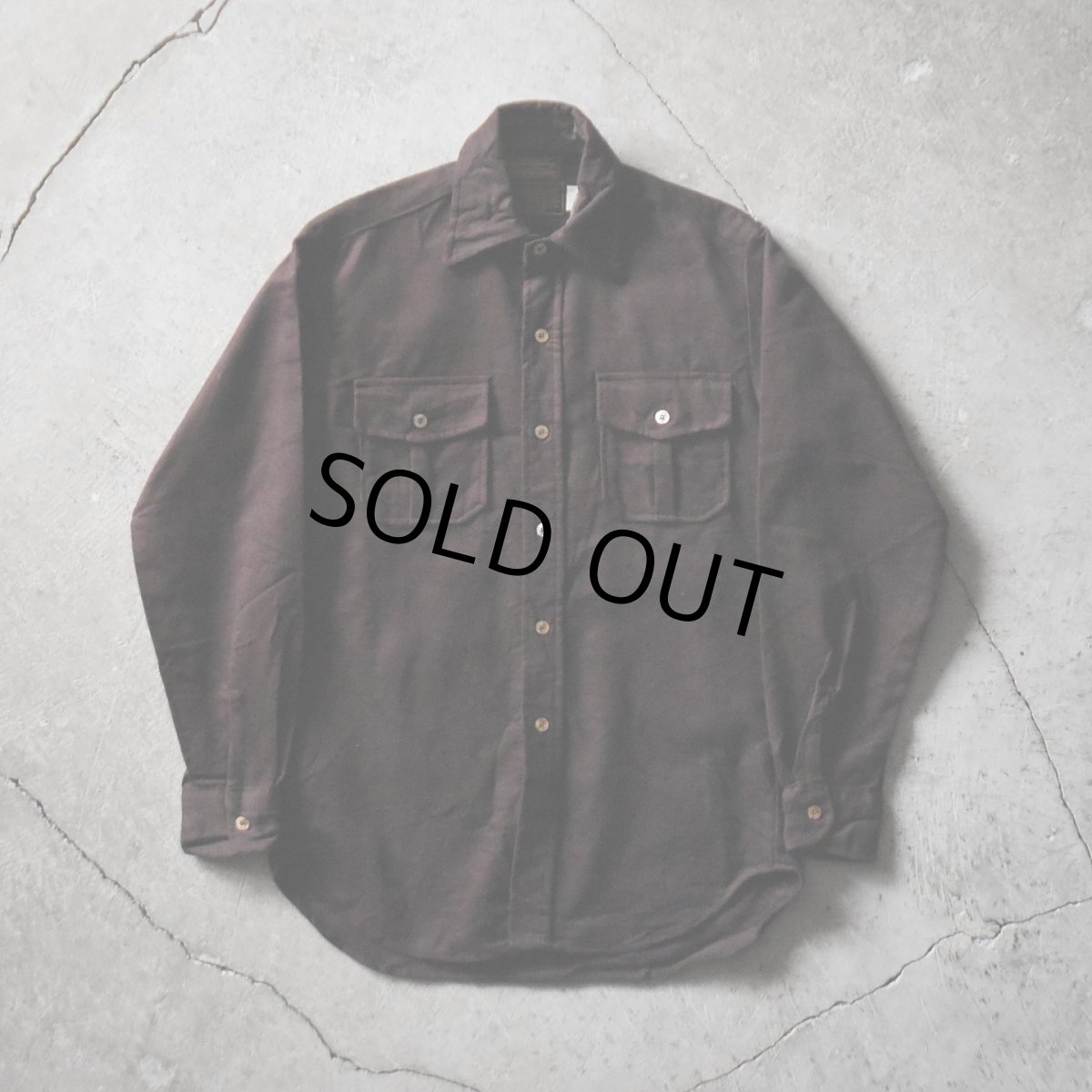 画像3: DEAD STOCK　 1980s EDDIE BAUER シャモアクロスシャツ　 "MADE IN USA"　 表記M  (3)