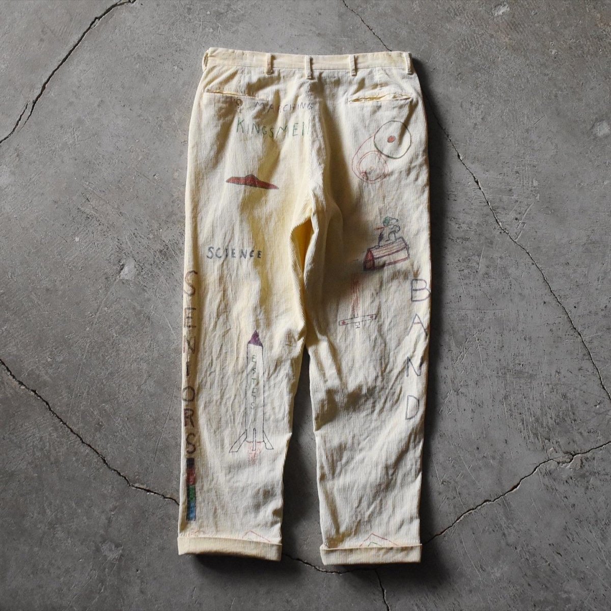 画像2: 1960s コーデュロイメモリアルパンツ　 "MADE IN USA"　 実寸W31  (2)