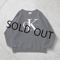 1990s CALVIN KLEIN ロゴスウェット　 "MADE IN USA"　 表記L 