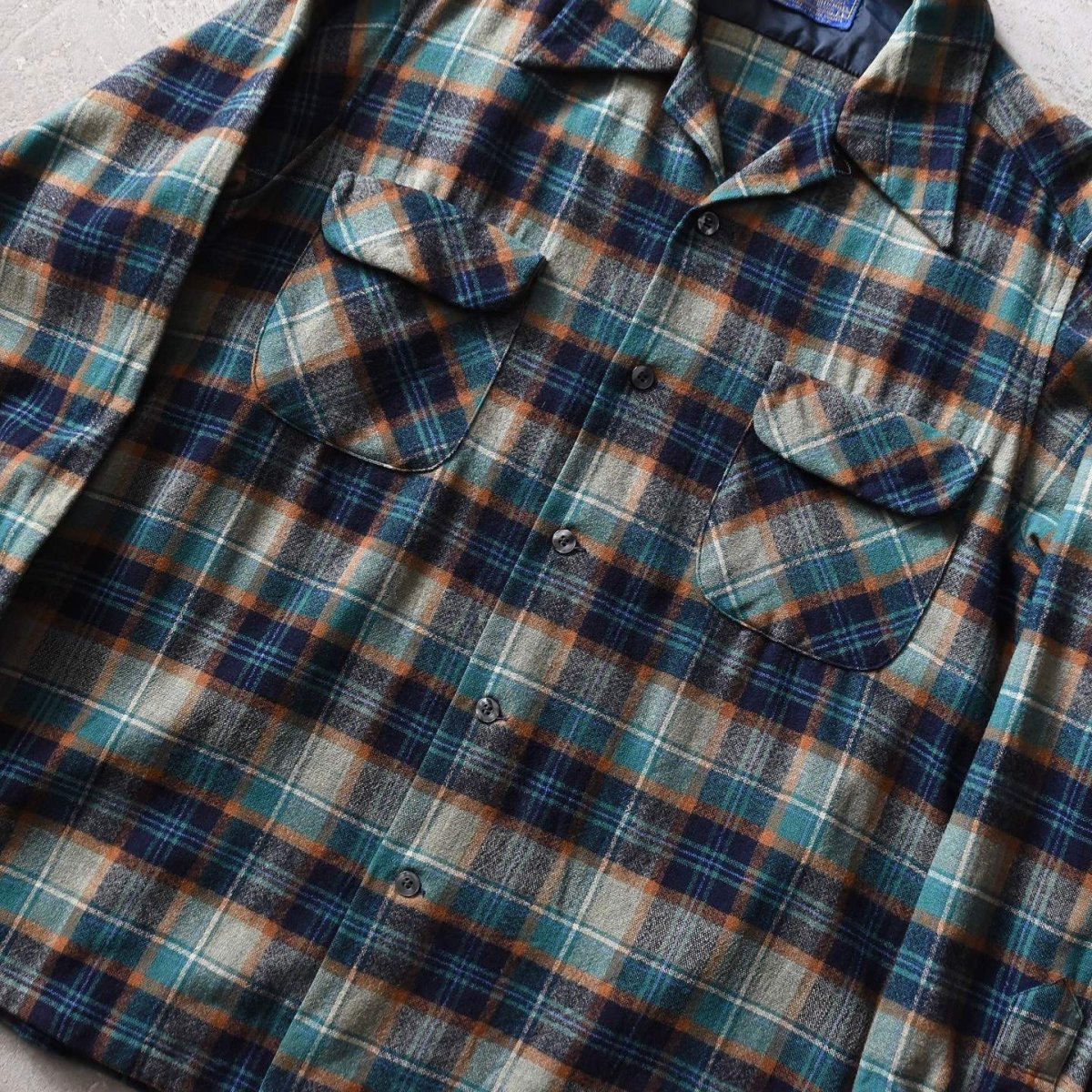 画像6: 1970s PENDLETON ウールシャツ　 "MADE IN USA"　 表記L  (6)