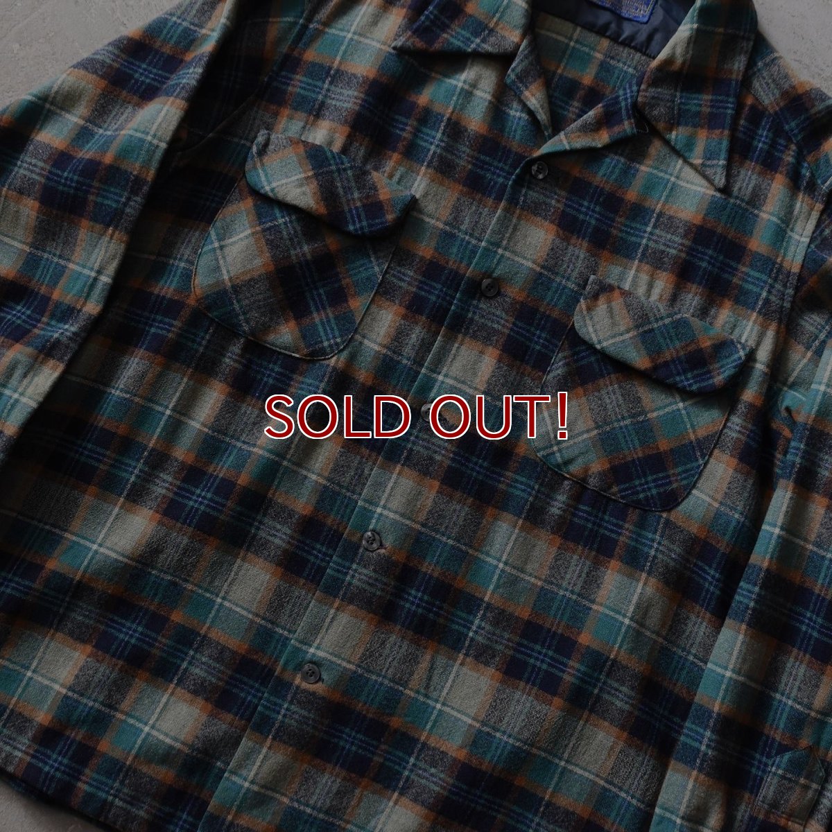 画像6: 1970s PENDLETON ウールシャツ　 "MADE IN USA"　 表記L  (6)