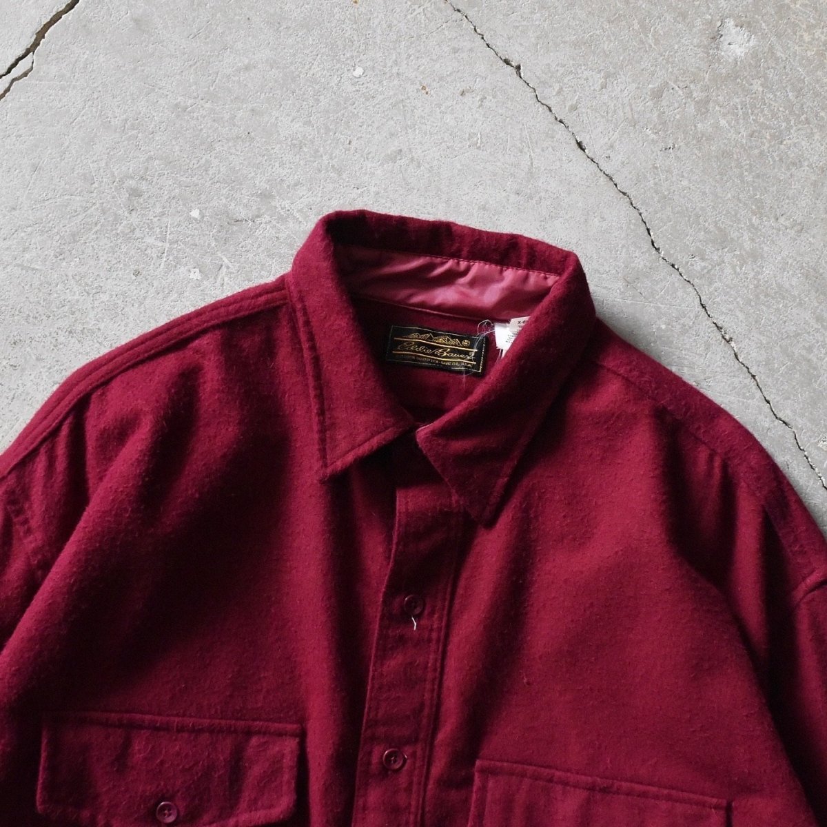 画像3: 1990s EDDIE BAUER シャモアクロスシャツ　 "MADE IN USA"　 表記XL  (3)