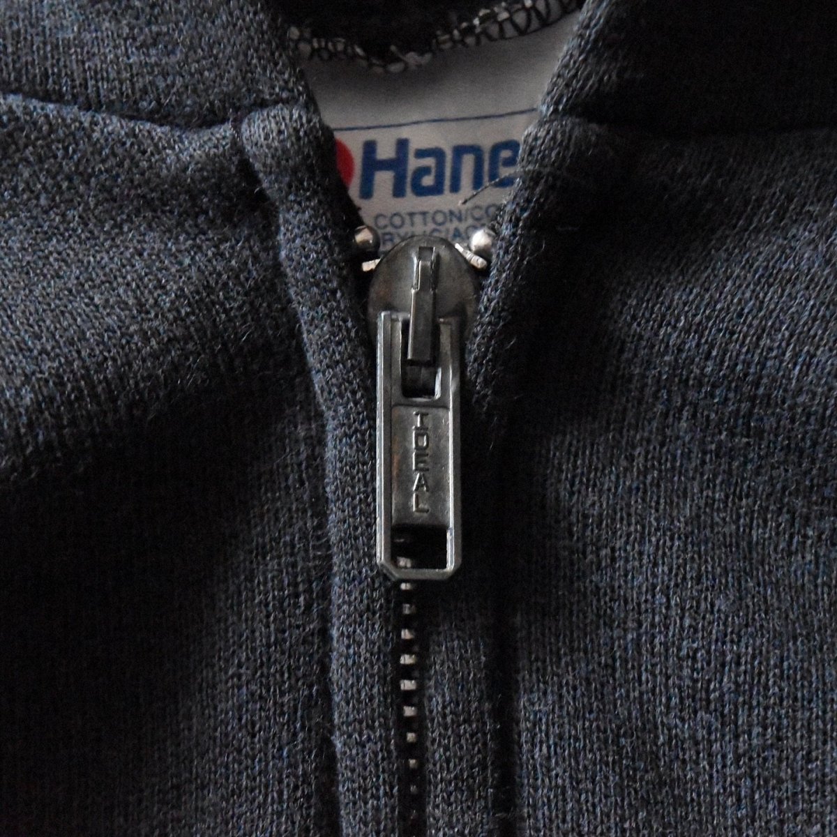 画像6: 1980s HANES ジップパーカー　 "MADE IN USA"　 表記M  (6)