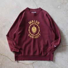 画像1: 2000s Champion リバースウィーブスウェット　 "WALSH UNIVERSITY"　 表記XL  (1)
