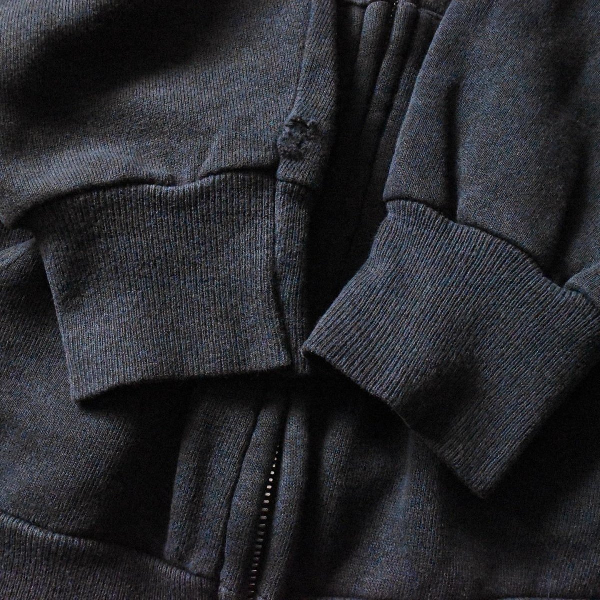 画像7: 1980s HANES ジップパーカー　 "MADE IN USA"　 表記M  (7)
