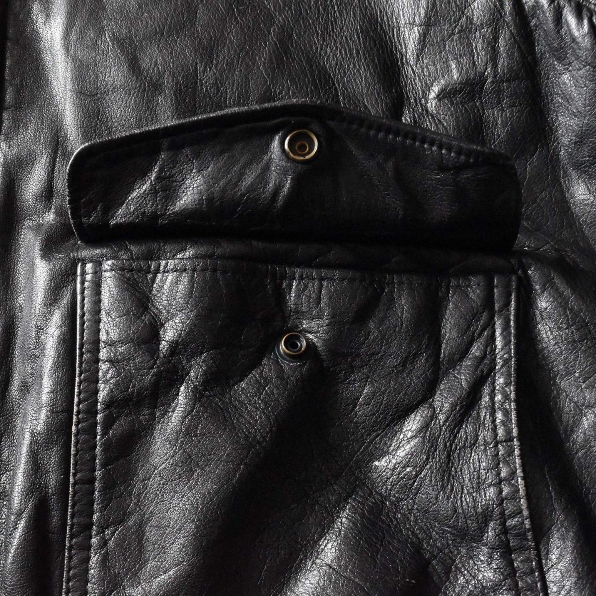 画像11: 1990s L.L.Bean A-2 TYPE レザージャケット　 "MADE IN USA"　 表記L  (11)