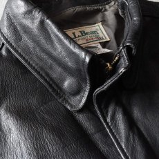 画像6: 1990s L.L.Bean A-2 TYPE レザージャケット　 "MADE IN USA"　 表記L  (6)