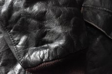 画像17: 1990s L.L.Bean A-2 TYPE レザージャケット　 "MADE IN USA"　 表記L  (17)