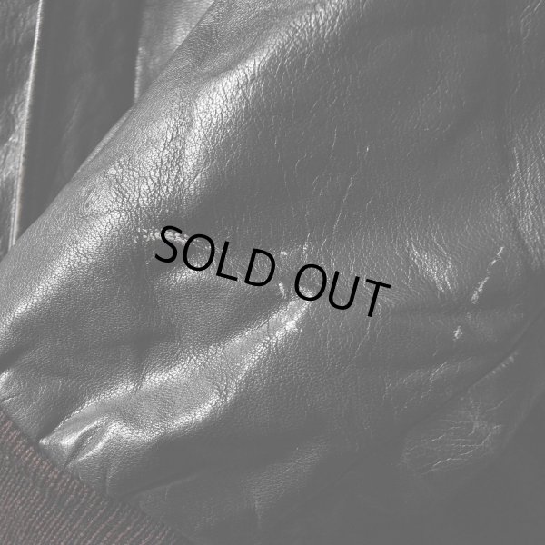 画像15: 1990s L.L.Bean A-2 TYPE レザージャケット　 "MADE IN USA"　 表記L 