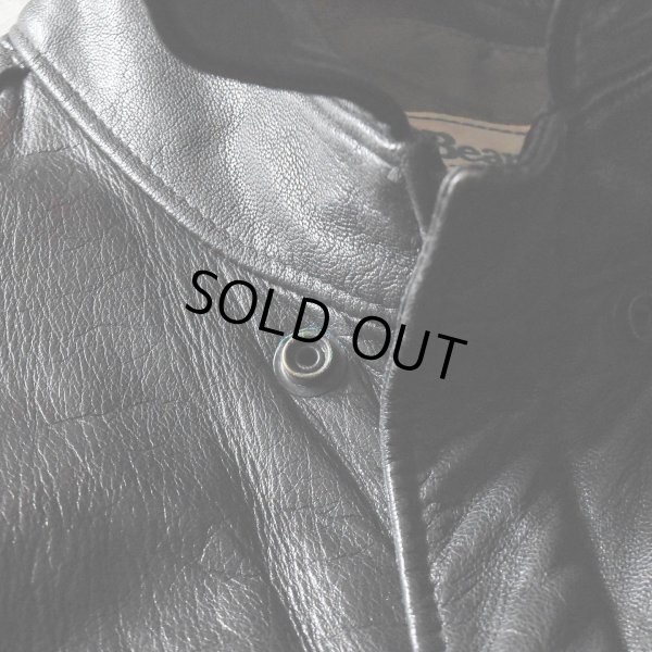 画像7: 1990s L.L.Bean A-2 TYPE レザージャケット　 "MADE IN USA"　 表記L 