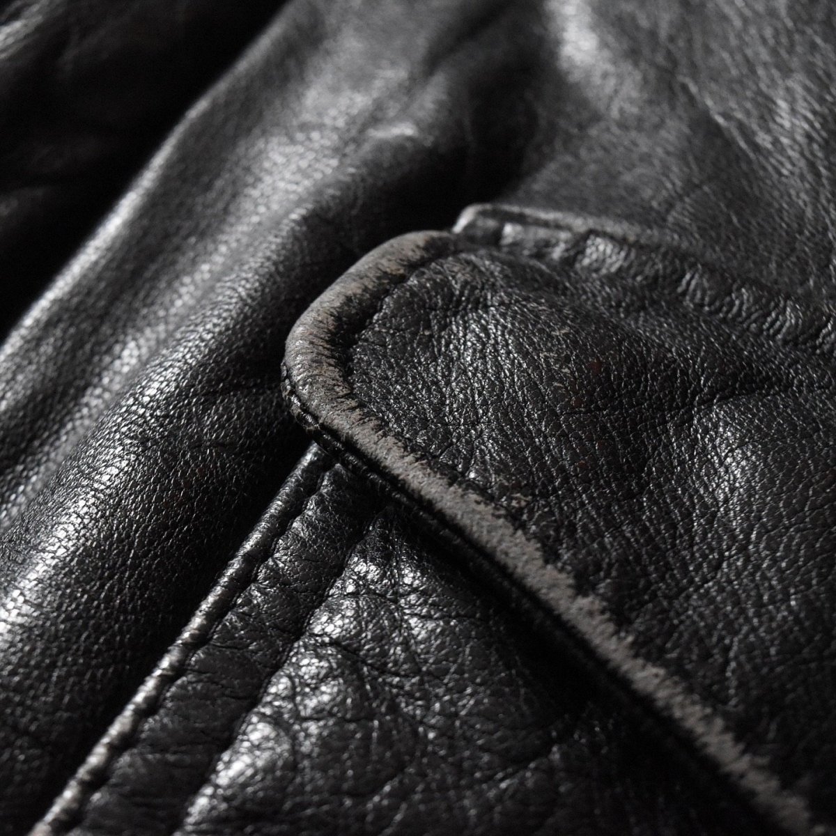 画像12: 1990s L.L.Bean A-2 TYPE レザージャケット　 "MADE IN USA"　 表記L  (12)