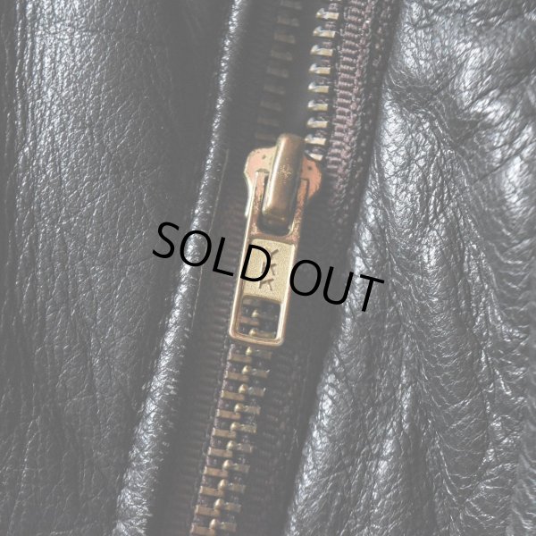 画像8: 1990s L.L.Bean A-2 TYPE レザージャケット　 "MADE IN USA"　 表記L 