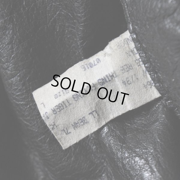 画像14: 1990s L.L.Bean A-2 TYPE レザージャケット　 "MADE IN USA"　 表記L 