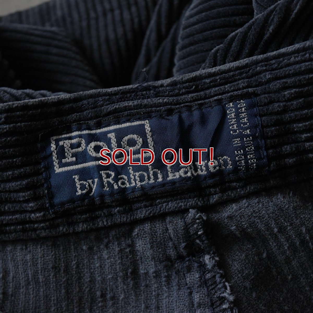 画像4: 1990s Polo by Ralph Lauren 太畝コーデュロイパンツ　 "MADE IN CANADA"　 表記W36  (4)