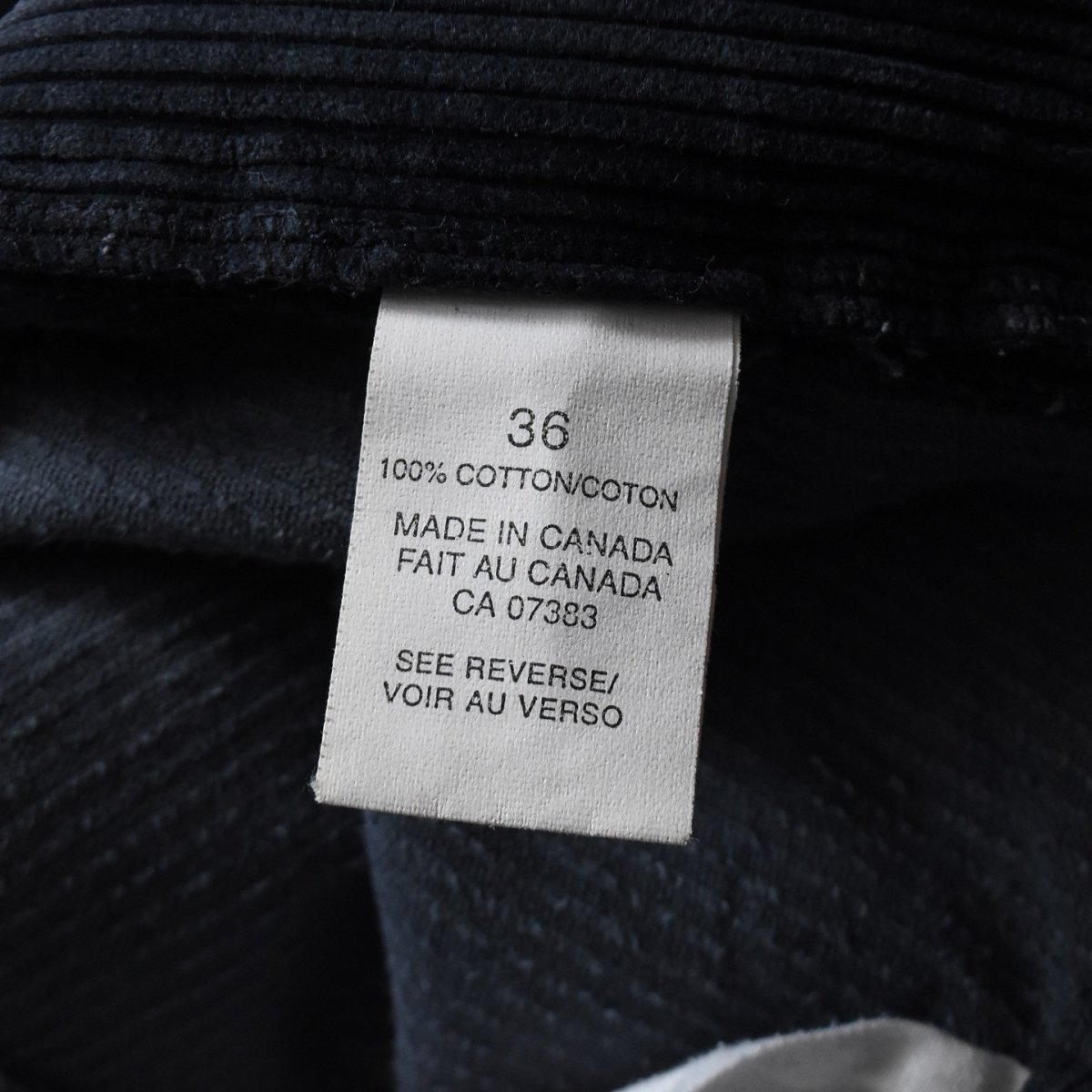 画像5: 1990s Polo by Ralph Lauren 太畝コーデュロイパンツ　 "MADE IN CANADA"　 表記W36  (5)