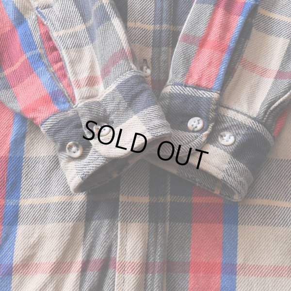 画像7: 1990s ST JOHN'S BAY ヘビーネルシャツ　 "MADE IN USA"　 表記M-TALL 