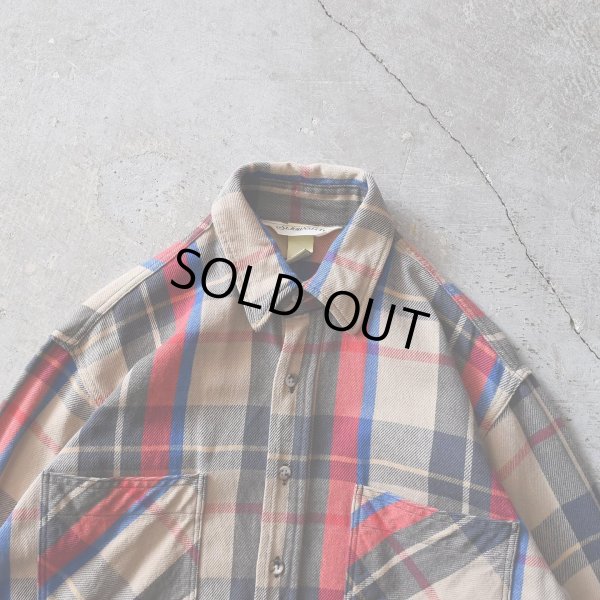 画像4: 1990s ST JOHN'S BAY ヘビーネルシャツ　 "MADE IN USA"　 表記M-TALL 