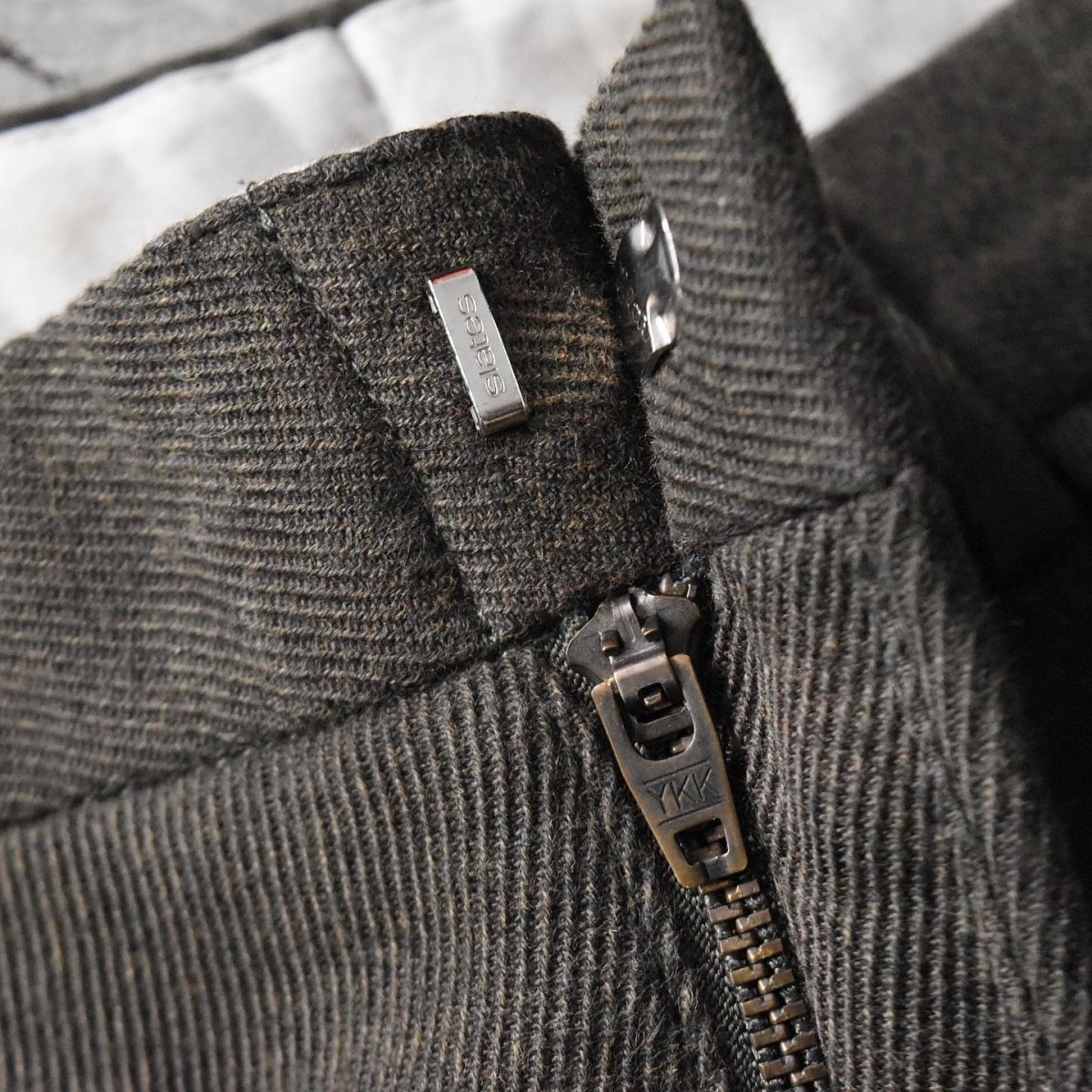 画像5: 1990s Polo by Ralph Lauren コットン2タックパンツ　 表記33×30  (5)