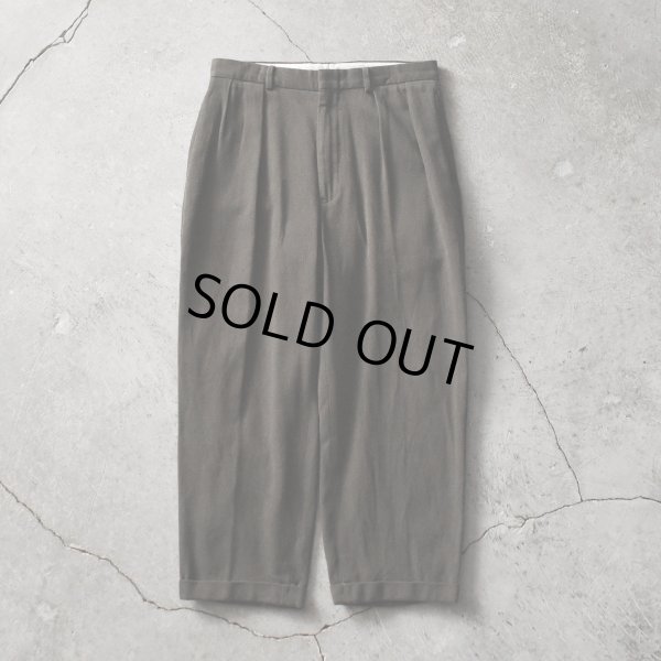 画像1: 1990s Polo by Ralph Lauren コットン2タックパンツ　 表記33×30 