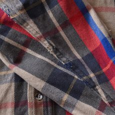 画像9: 1990s ST JOHN'S BAY ヘビーネルシャツ　 "MADE IN USA"　 表記M-TALL  (9)