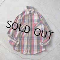 1990s ST JOHN'S BAY ヘビーネルシャツ　 "MADE IN USA"　 表記M-TALL 