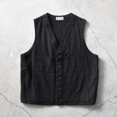 画像1: 1990s FILSON マッキーノウールベスト　 "MADE IN USA"　 実寸L-XL  (1)