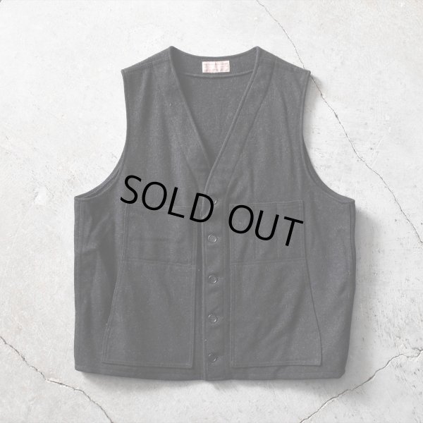 画像1: 1990s FILSON マッキーノウールベスト　 "MADE IN USA"　 実寸L-XL 