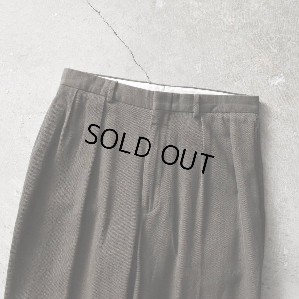 画像4: 1990s Polo by Ralph Lauren コットン2タックパンツ　 表記33×30 