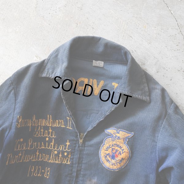 画像3: 1980s FFA コーデュロイジャケット　 "WEST VIRGINIA"　 表記36 