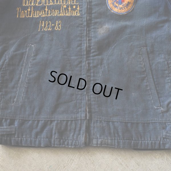 画像10: 1980s FFA コーデュロイジャケット　 "WEST VIRGINIA"　 表記36 